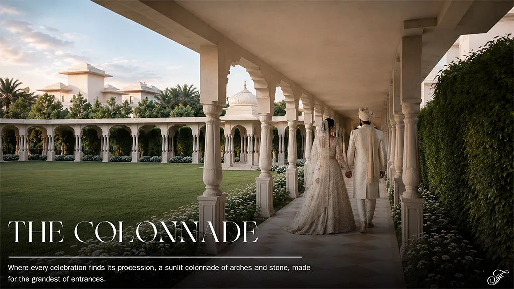 THE COLONNADE Fairmont Agra THE COLONNADE Fairmont Agra