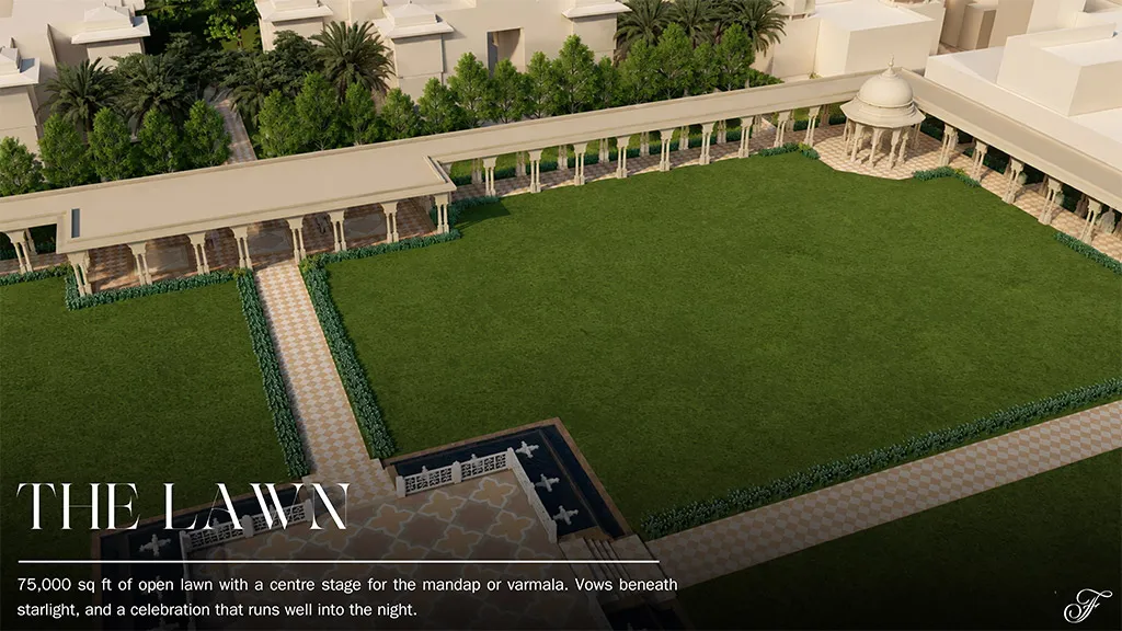 THE LAWN Fairmont Agra THE LAWN Fairmont Agra