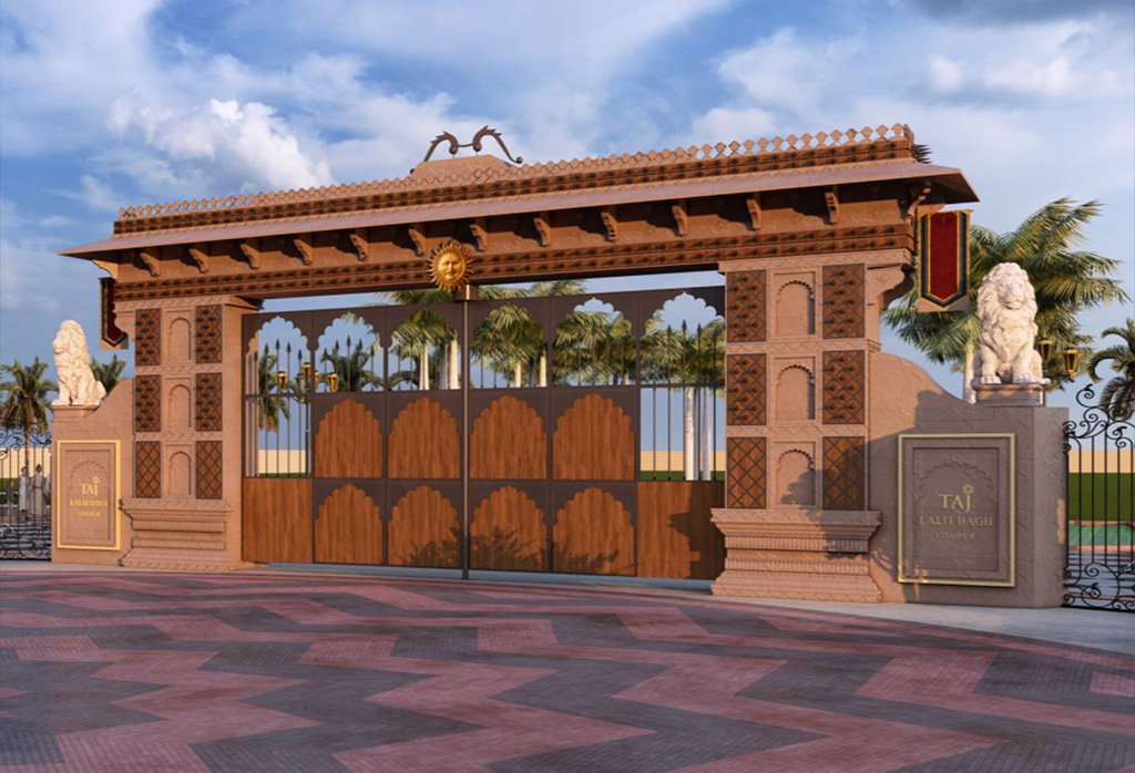  Destination wedding at Taj Lalit Bagh Udaipur