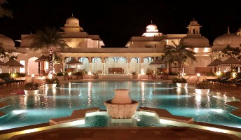 Pool Side Wedding Destination at Leela Palace Jaipur
